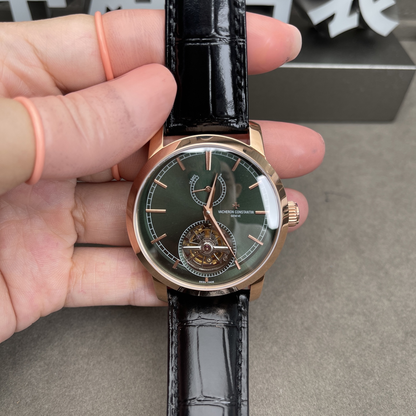NO:946824,Vacheron Constantin tourbillon, kinetic energy display, vacheron19860909江诗丹顿陀飞轮,动能显示,,vacheron,Watch