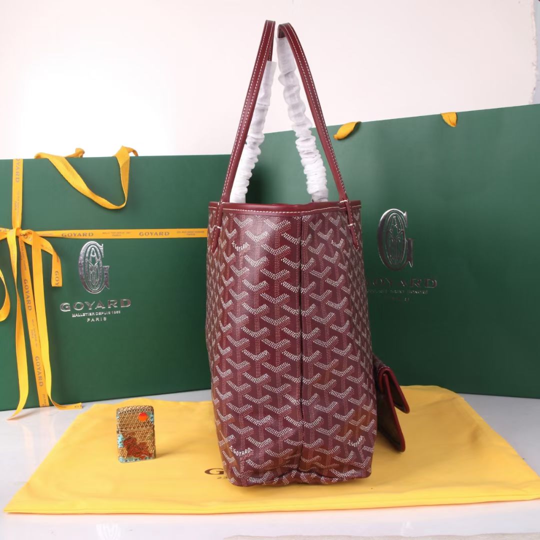 《工厂直销》戈雅：新款购物袋枣红：中号尺寸：袋47cm，底34高27底宽15cm多次研究与改良，不断提升