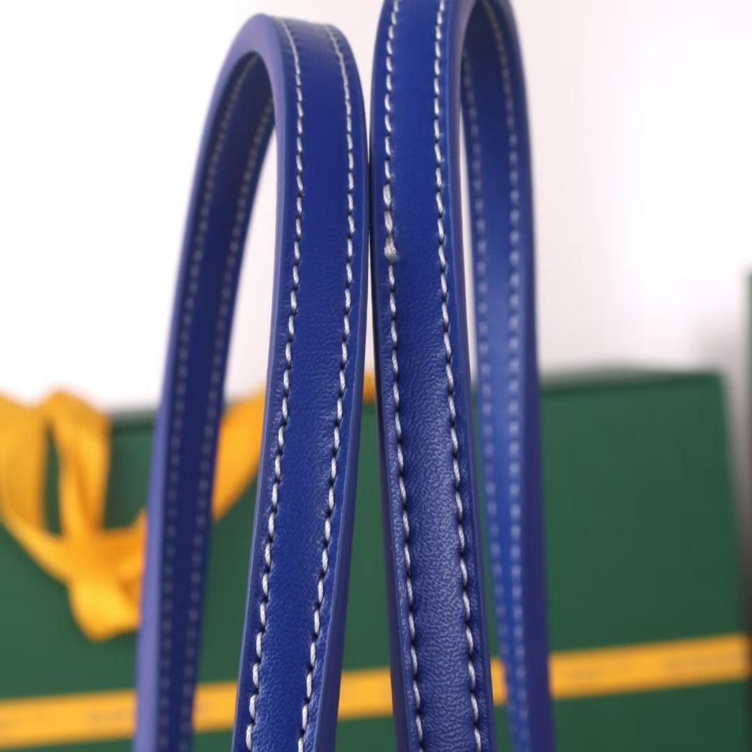 《工厂直销》戈雅：新款购物袋蓝色：中号尺寸：袋47cm，底34高27底宽15cm多次研究与改良，不断提升
