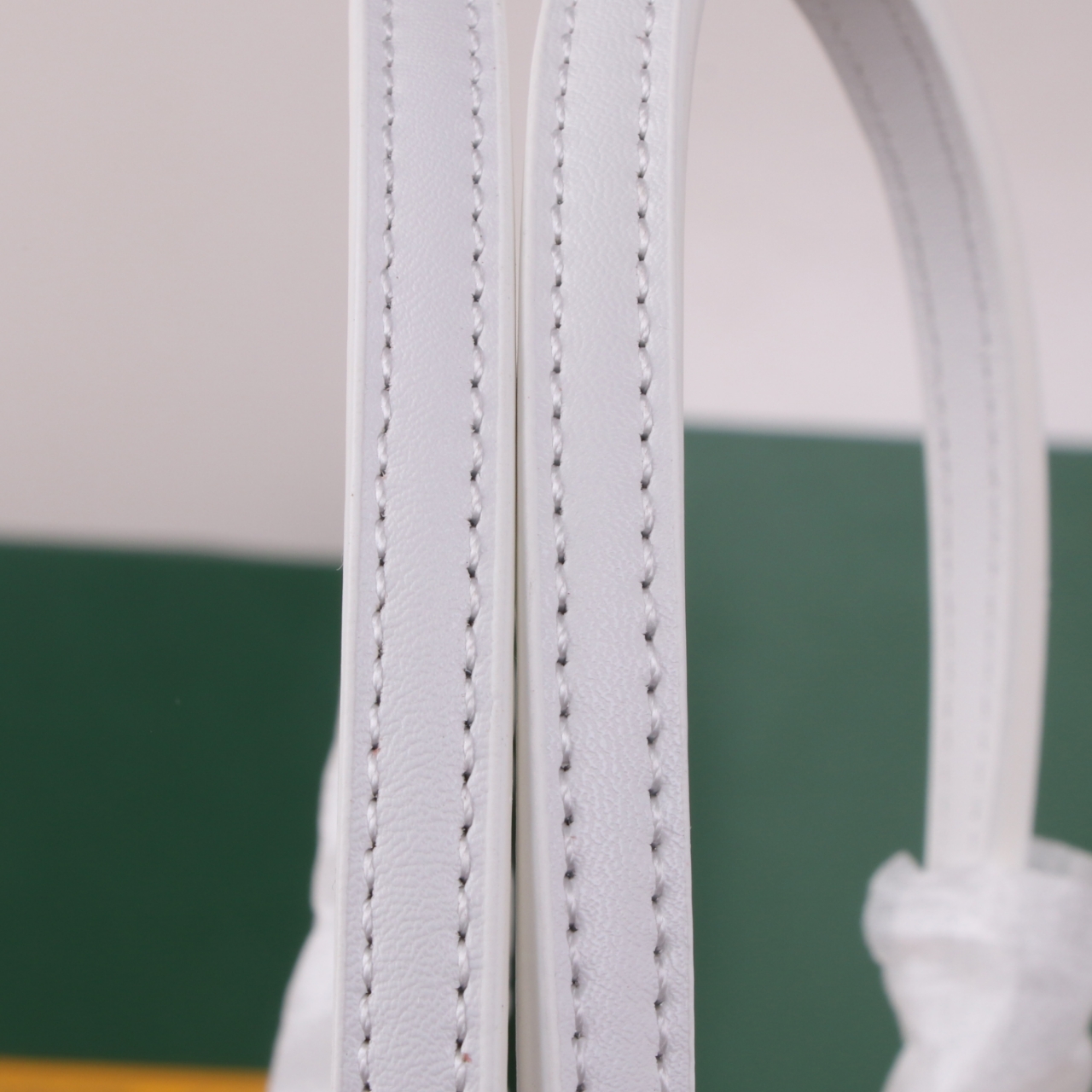 《工厂直销》戈雅：‌大号购物袋，颜色：白色，大号尺寸：袋口55cm，低高40，高30，底宽15cm[66