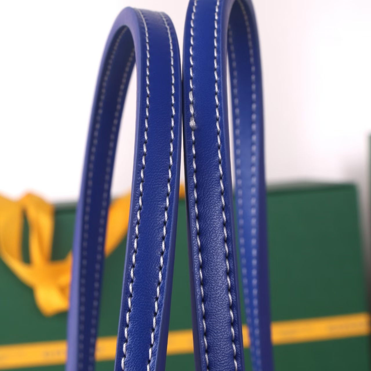 《工厂直销》戈雅：‌大号购物袋，颜色：蓝色，大号尺寸：袋口55cm，低高40，高30，底宽15cm[66