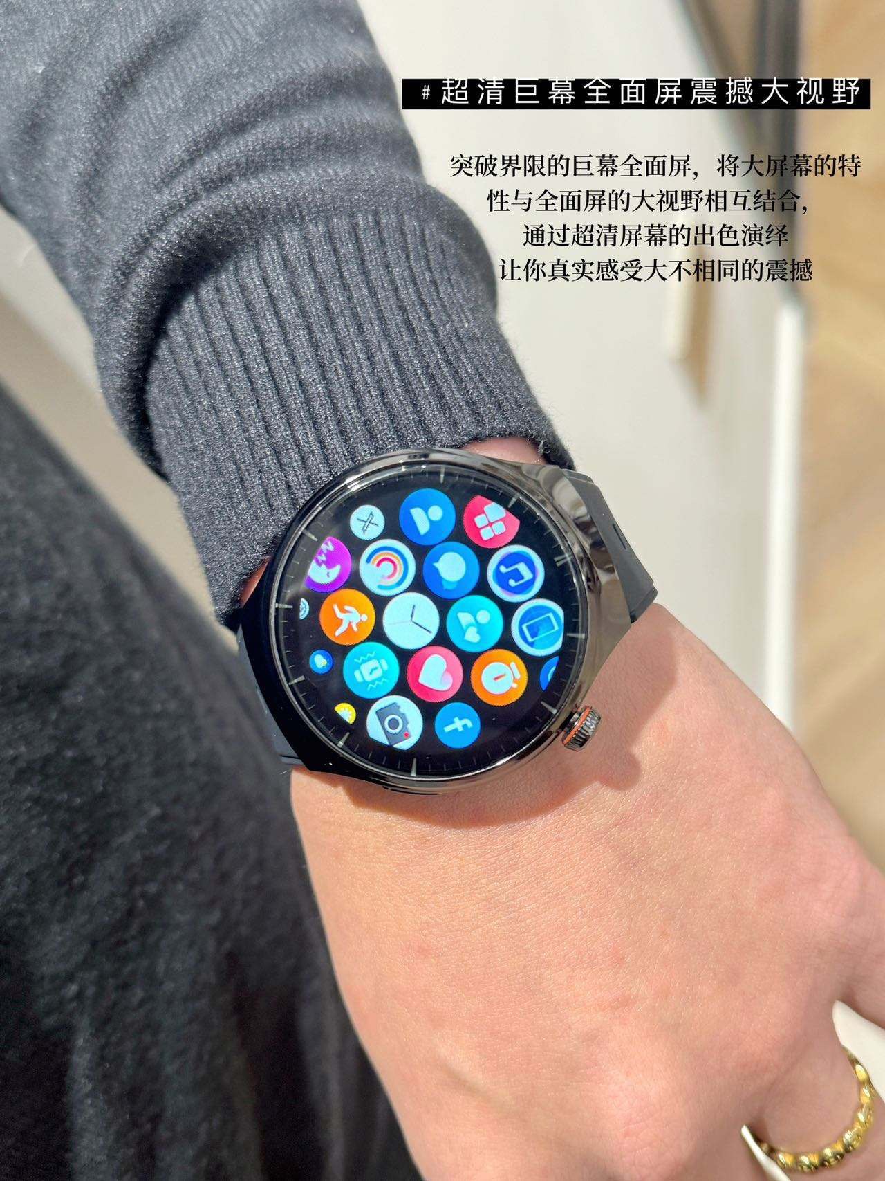 Equipped with an ultra-high-definition display, this smartwatch features - Comprehensive 5