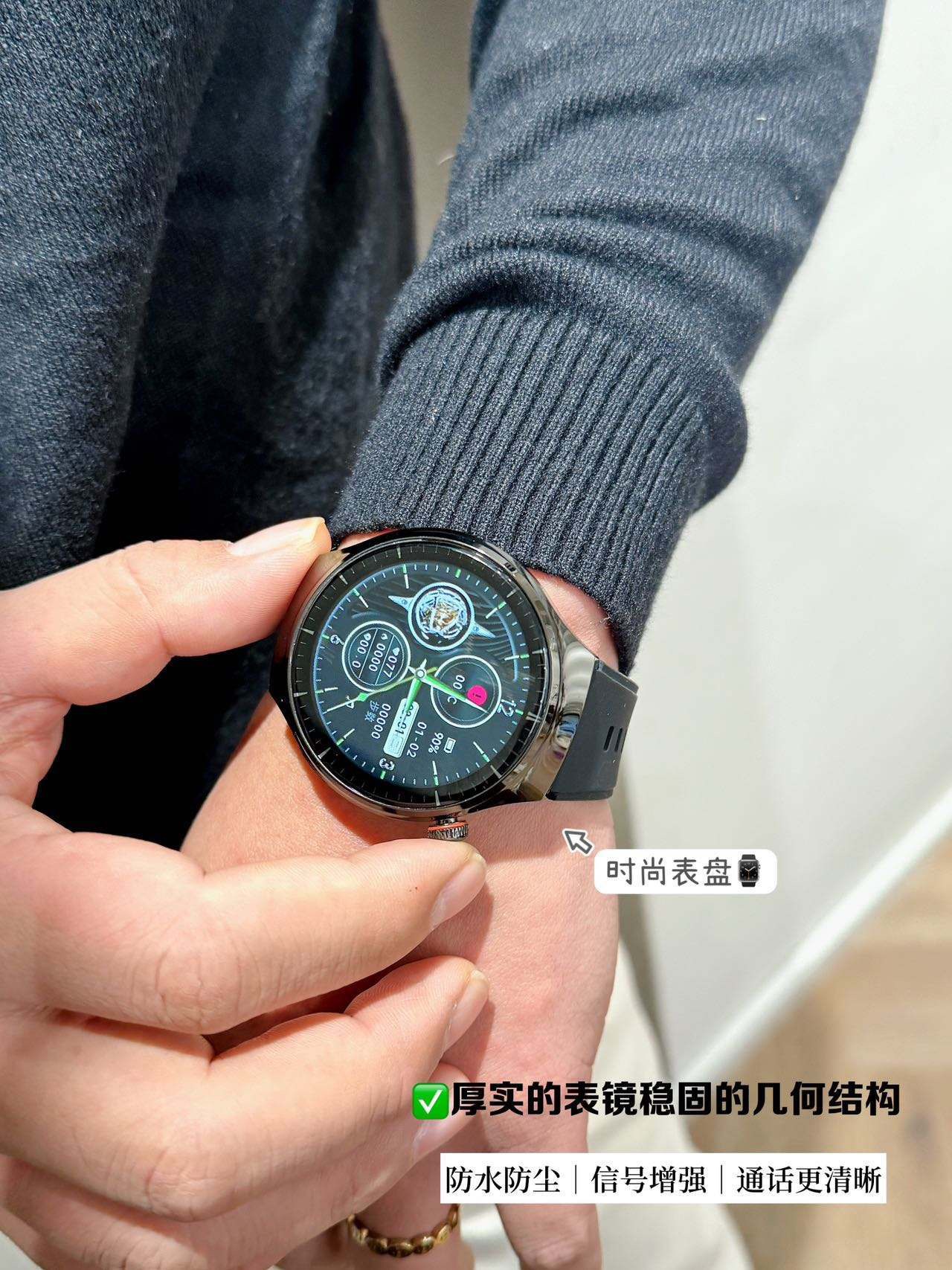 Equipped with an ultra-high-definition display, this smartwatch features - Comprehensive 3