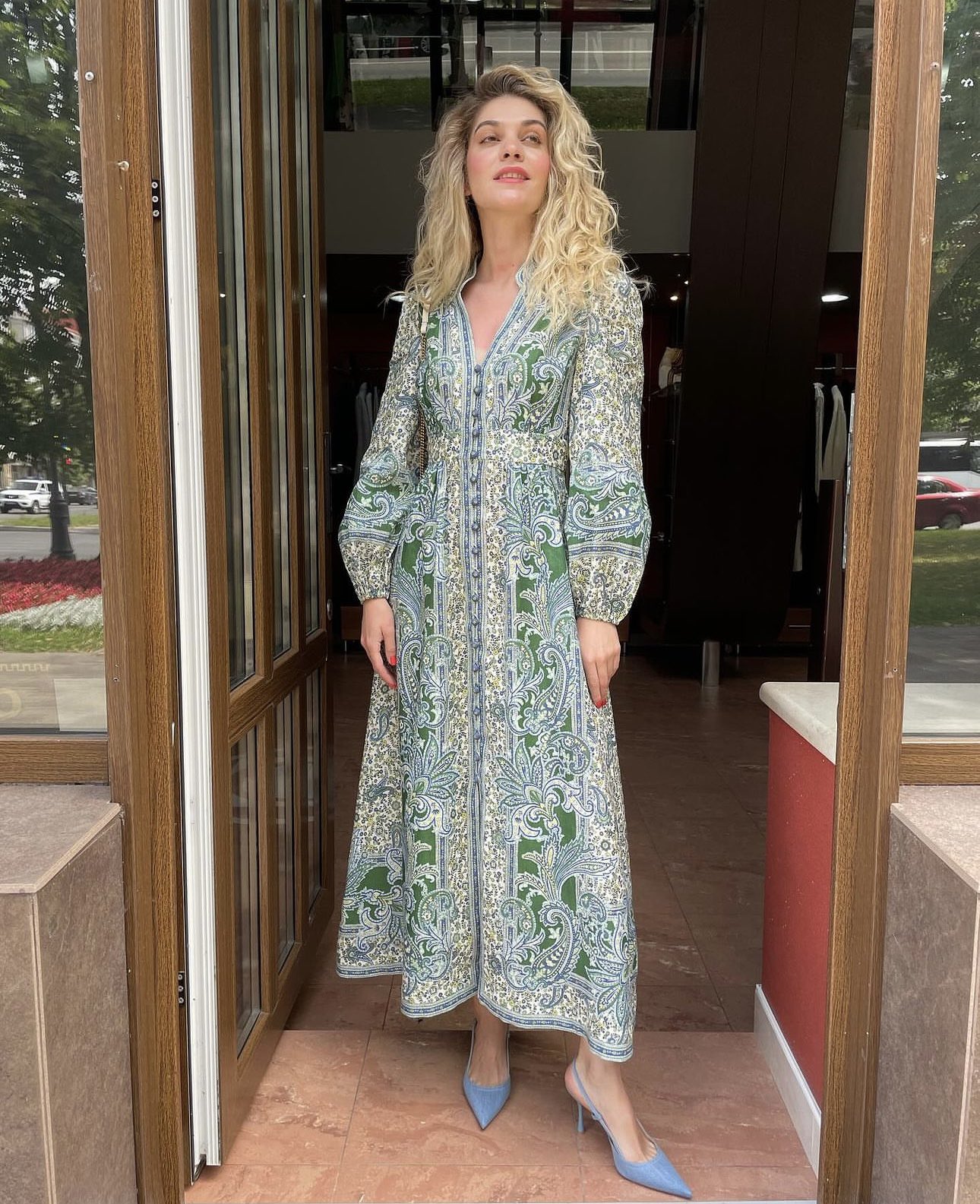 Zimmermann Vêtements Robes Vert Manches longues