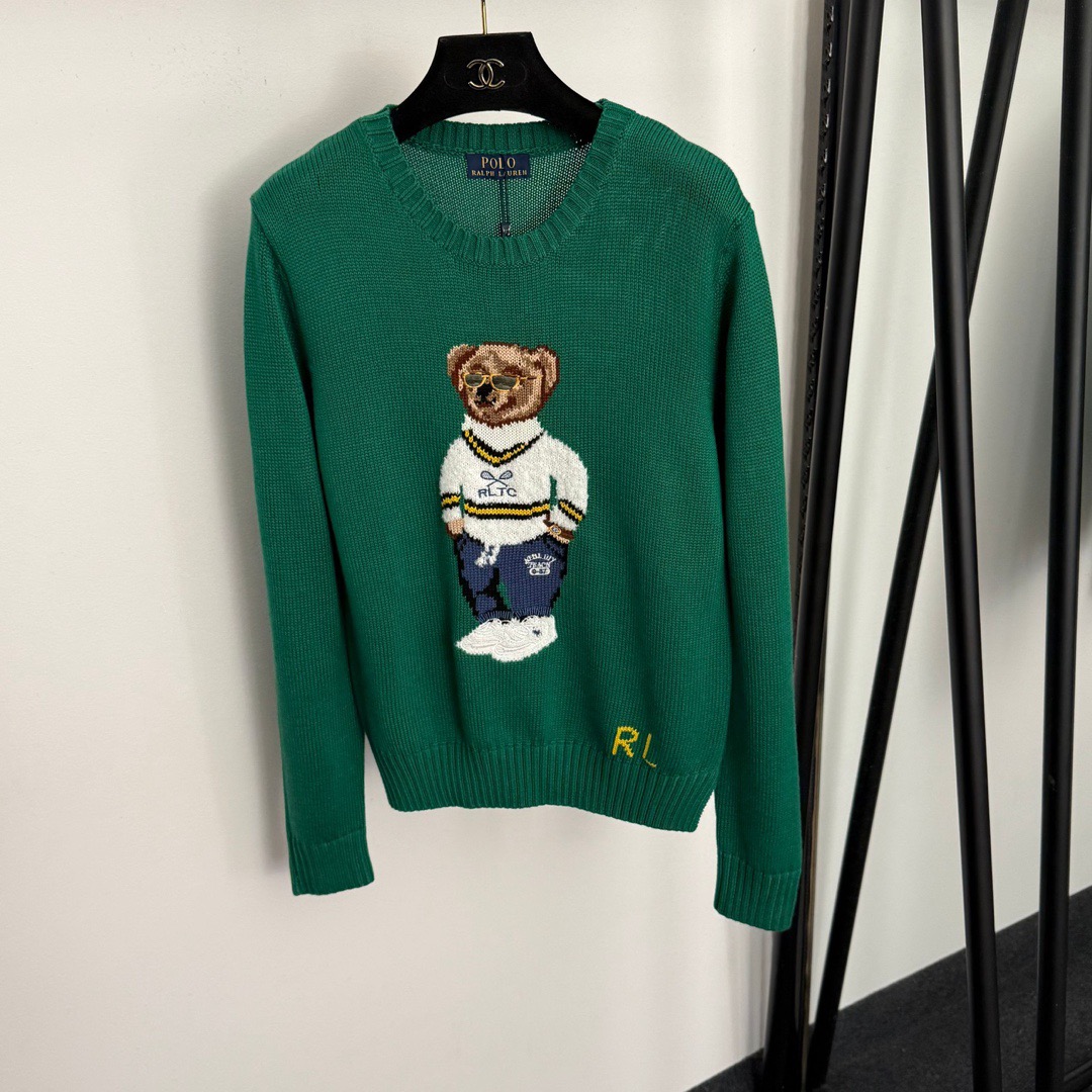 NO:933231,Style No. 20259547 Polo Ralph lauren Ralph Lauren new style handsome bear jacquard pattern wool blended long-sleeved pullover sweater autumn and winter bottoming sweater, 41 patterns, S-XL, [S size; shoulder width 37, bust 90, sleeve length 60, length 60, weight 0.42KG], women's clothing, loro piana,19860909款号20259547 Polo Ralph lauren 拉夫.劳伦新款 人型帅气小熊提花图案 羊毛混纺长袖套头针织衫 秋冬打底衫,41种图案,S-XL,【S码；肩宽37,胸围90,袖长60,衣长60,重量0.42KG】,女装,loro piana,,Women's clothing