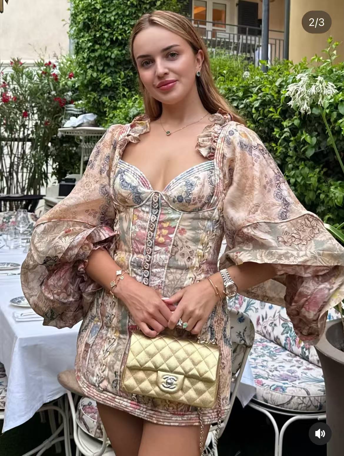 NO:933064,Model No. 20264106 Zimmermann's latest style, palace style retro printed strappy waist lantern long-sleeved dress, short skirt, pink, SXL, [M size bust 76 elastic, waist 76 elastic, sleeve length 61, length 81; weight 0.850kg], Zimmermann-clothing, skirts,19860909款号20264106 Zimmermann*新款 宫廷气质复古印花绑带收腰灯笼长袖连衣裙 短裙,粉色,SXL,【M码胸围76弹力,腰围76弹力,袖长61,长81；重量0.850kg】,兹默曼-服装,skirts,,Women's clothing