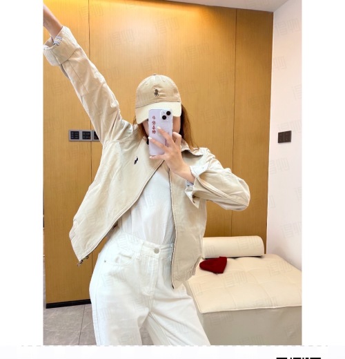 Ralph Lauren Classic Harrington Jacket, Unisex Zip-Up Windbreaker Coat 5 Ralph Lauren Classic Harrington Jacket, Unisex Zip-Up Windbreaker Coat