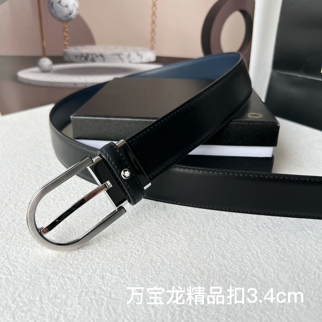 品牌万宝龙Montblanc家持续其一贯的高雅绅士精致的风格进口小牛皮手感细腻柔软纯铜精品男士必备！宽度