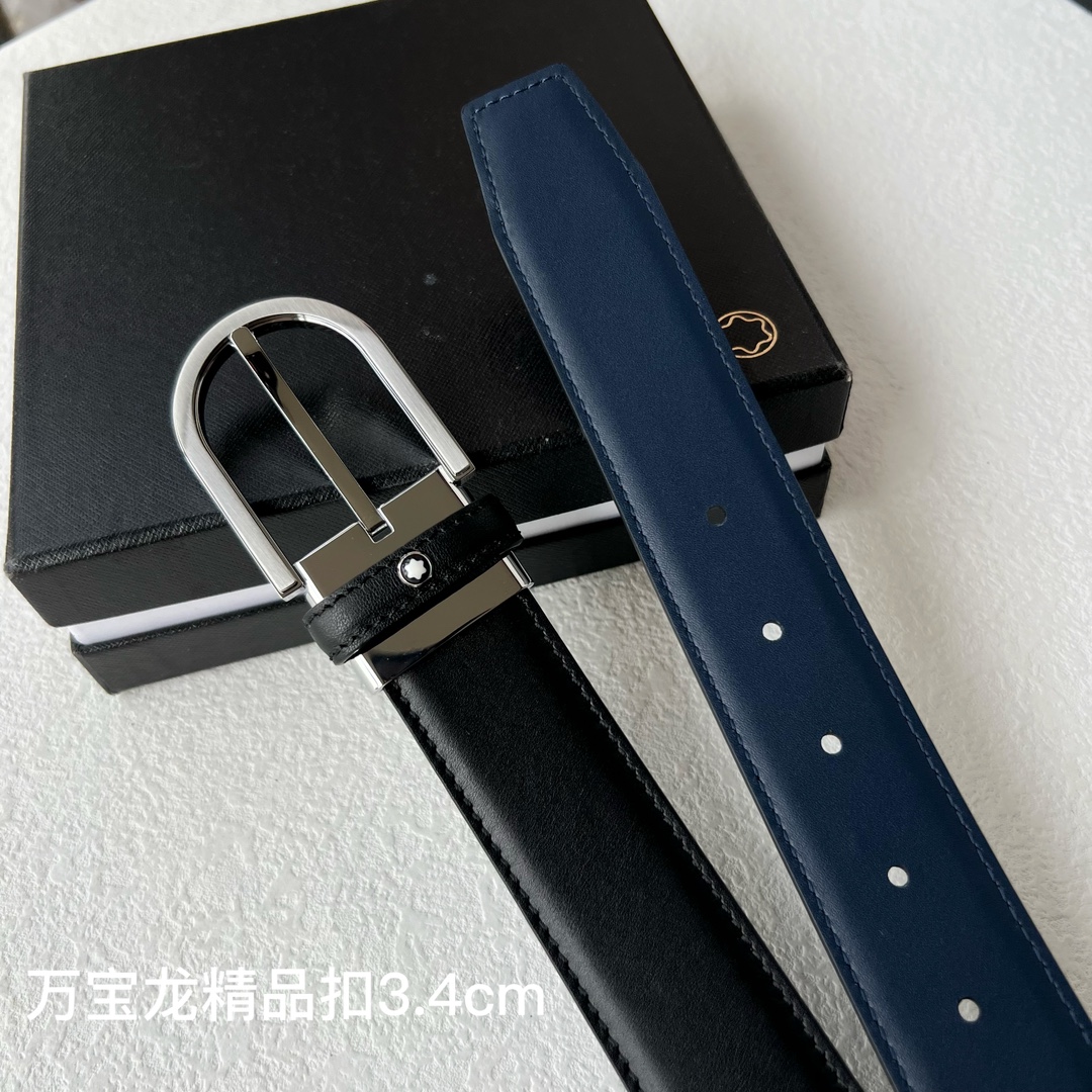 品牌万宝龙Montblanc家持续其一贯的高雅绅士精致的风格进口小牛皮手感细腻柔软纯铜精品男士必备！宽度