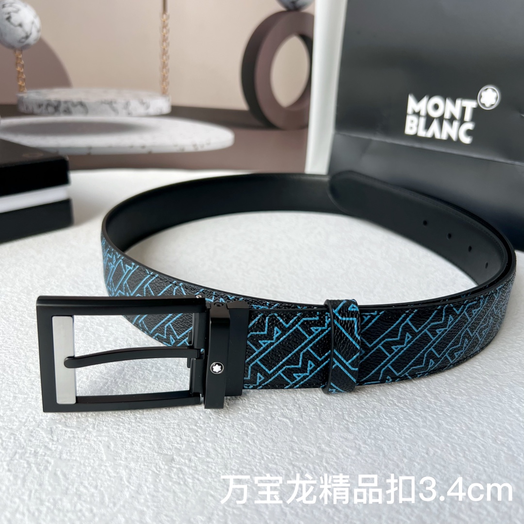 品牌万宝龙Montblanc家持续其一贯的高雅绅士精致的风格进口小牛皮手感细腻柔软纯铜精品男士必备！宽度