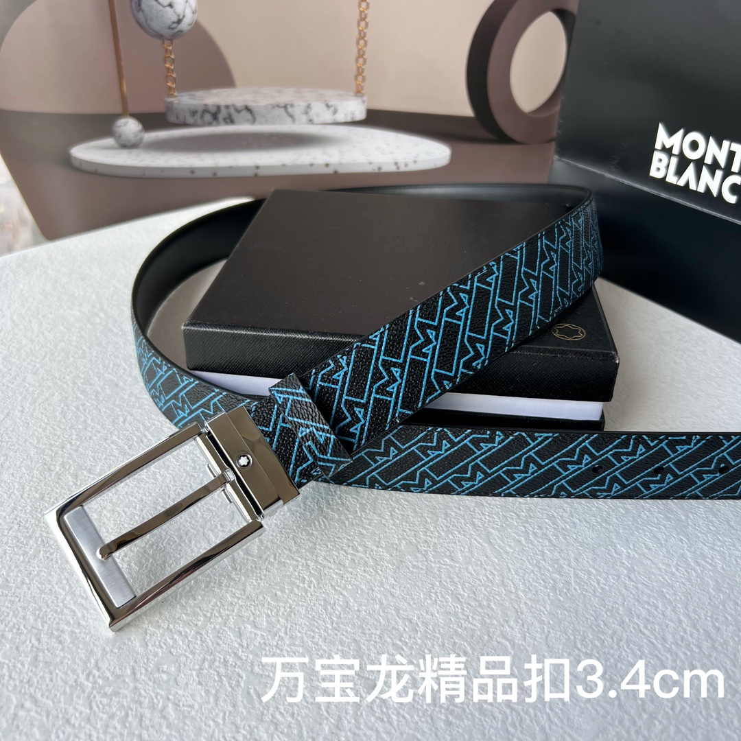 品牌万宝龙Montblanc家持续其一贯的高雅绅士精致的风格进口小牛皮手感细腻柔软纯铜精品男士必备！宽度