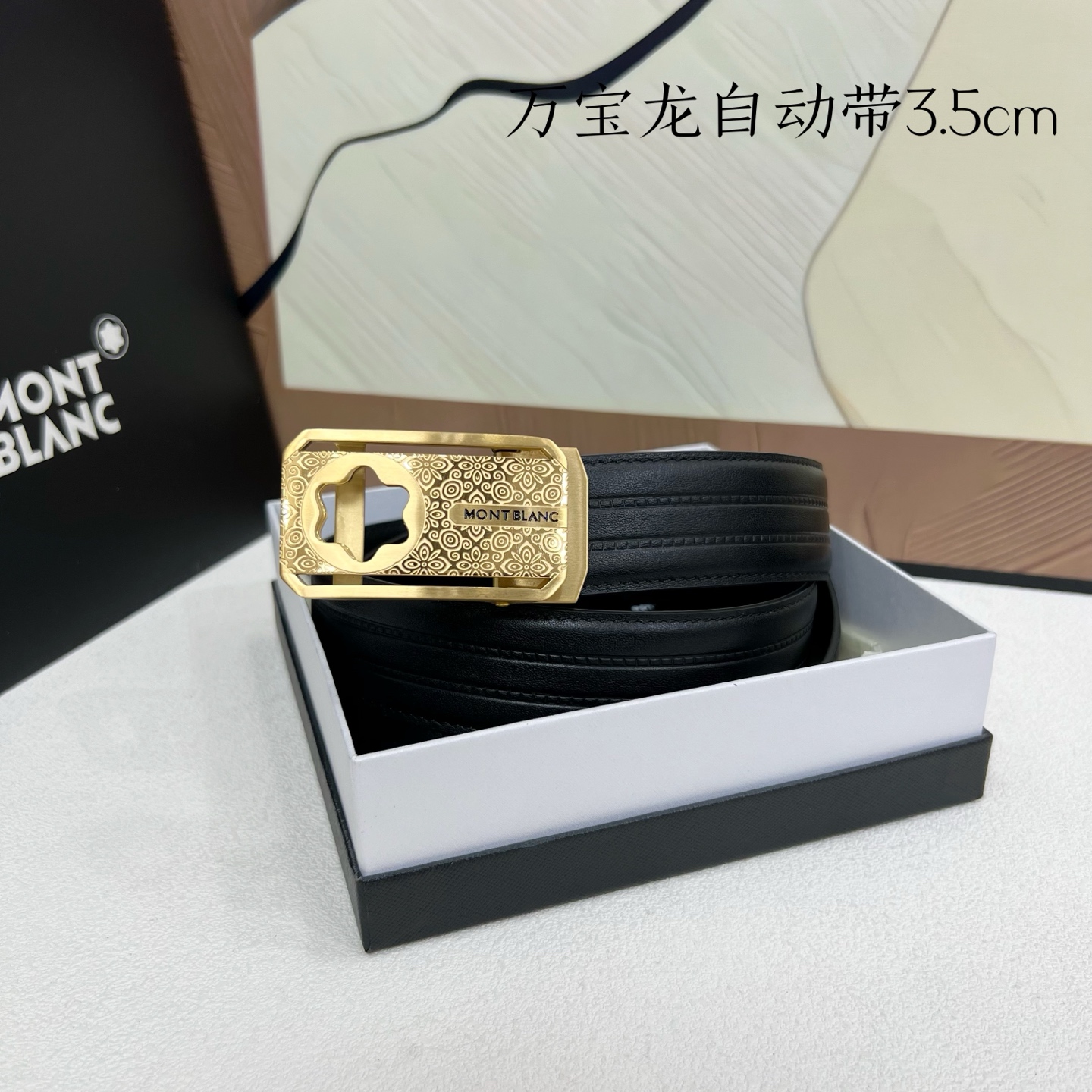 万宝龙 新款进口小牛皮 手感细腻柔软 搭配纯钢自动精品钢扣-Chinese UA Cheap High Quatity Brand Clothes Bags handbags Sneakers wholesale wholesaler seller from China Factory suppliers Fashion Clothing Shoes best Quality Beautiful Price 万宝龙 新款进口小牛皮 手感细腻柔软 搭配纯钢自动精品钢扣