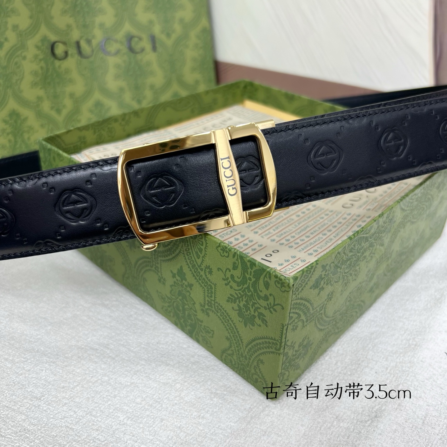 古奇 新款进口小牛皮 手感细腻柔软 搭配纯钢自动精品钢扣-Top High Quatity Cheap Sneakers Fashion Clothing Clothes Bags handbags Shoes of all Brand wholesale With The best Quality And Beautiful Price from China Factory Chinese suppliers wholesaler seller 古奇 新款进口小牛皮 手感细腻柔软 搭配纯钢自动精品钢扣