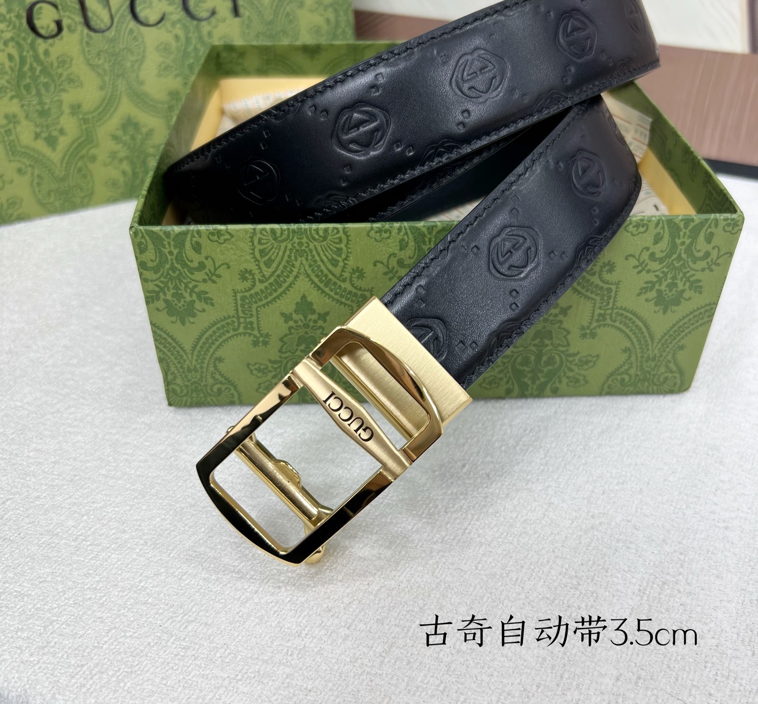 古奇 新款进口小牛皮 手感细腻柔软 搭配纯钢自动精品钢扣-Top High Quatity Cheap Sneakers Fashion Clothing Clothes Bags handbags Shoes of all Brand wholesale With The best Quality And Beautiful Price from China Factory Chinese suppliers wholesaler seller 古奇 新款进口小牛皮 手感细腻柔软 搭配纯钢自动精品钢扣