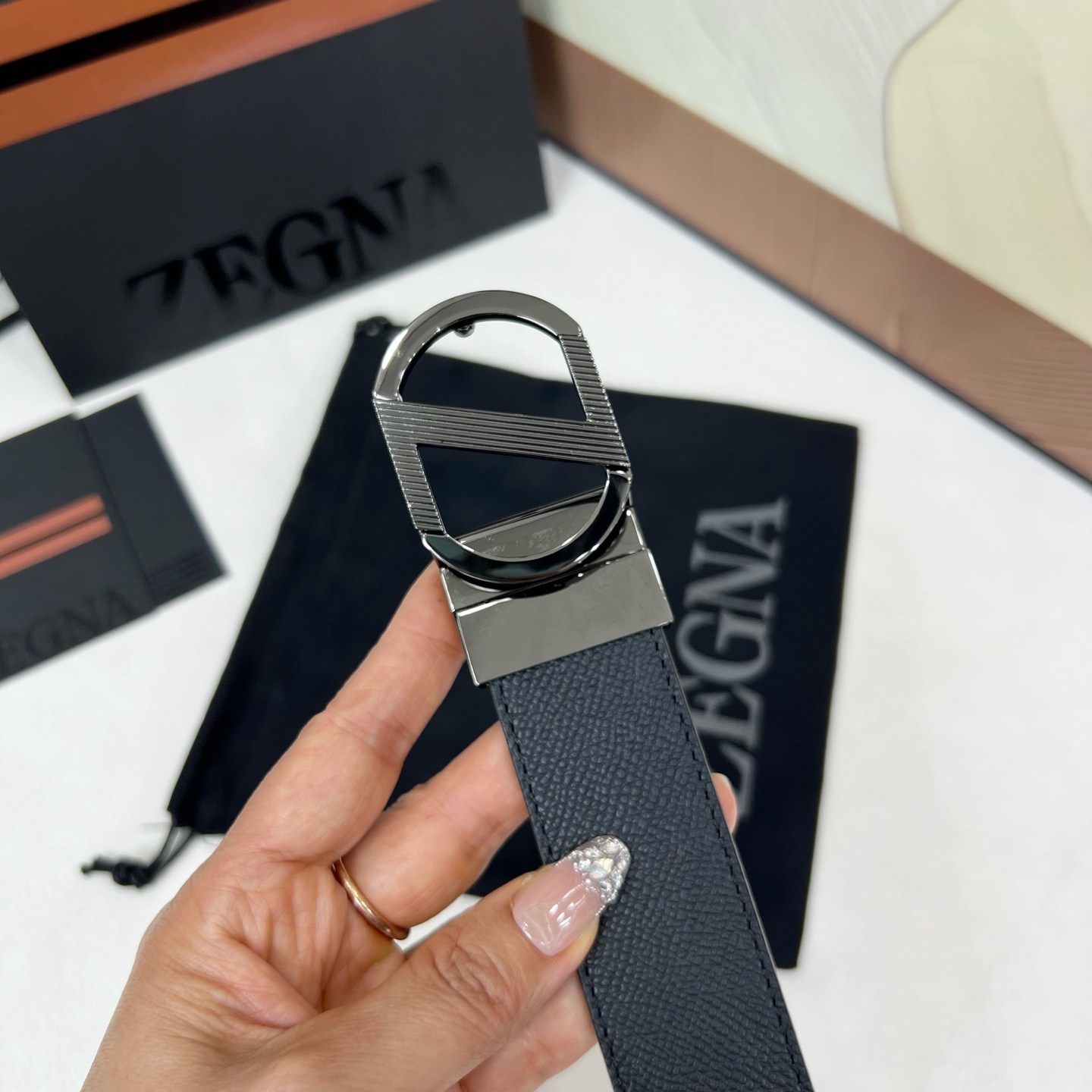 NO:861182,Original [Zegna] Ermenegildo Zegna boutique buckle, pure copper hardware material, rotatable design, double-sided, belt, zegna19860909原单【杰尼亚】Ermenegildo Zegna精品扣,纯铜五金材质可旋转设计,双面可用,,皮带,zegna,Belt
