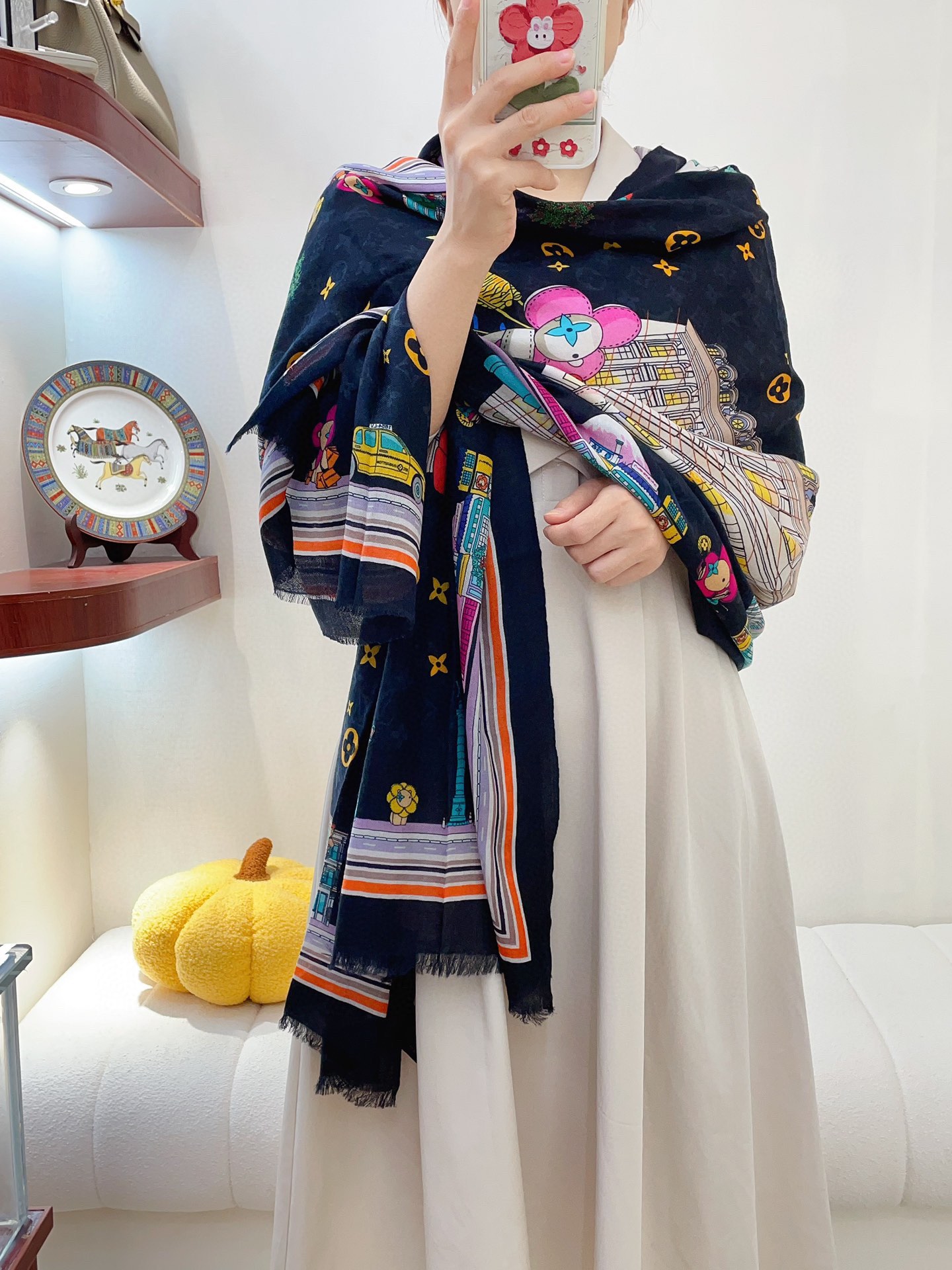 Louis Vuitton Scarf Cashmere