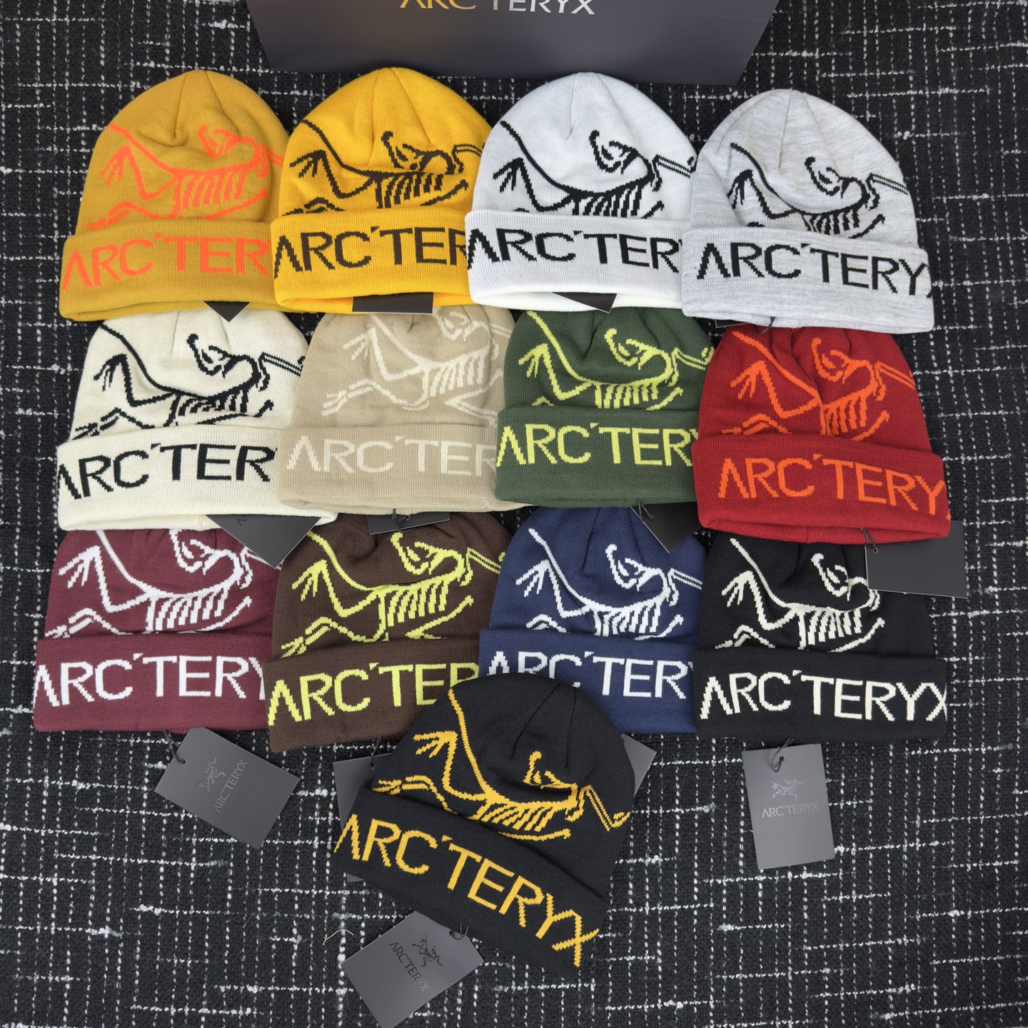 NO:365111,Archaeopteryx knitted wool hat fisherman hat baseball hat knitted hat, hat arc'teryx, espadrilles,hats始祖鸟 针织毛线帽子渔夫帽棒球帽针织帽,帽子arc'teryx,espadrilles,hats,hat