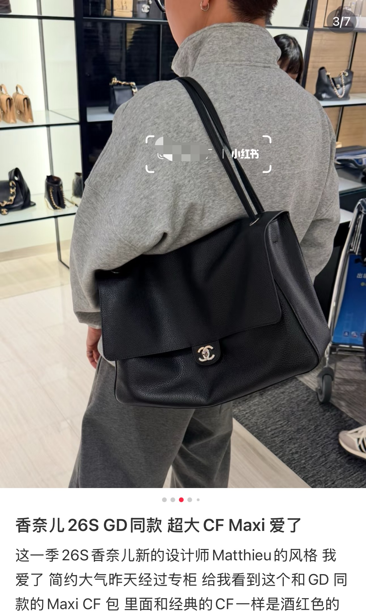 샤넬(팬더) 107018 가방 Chanel Bag