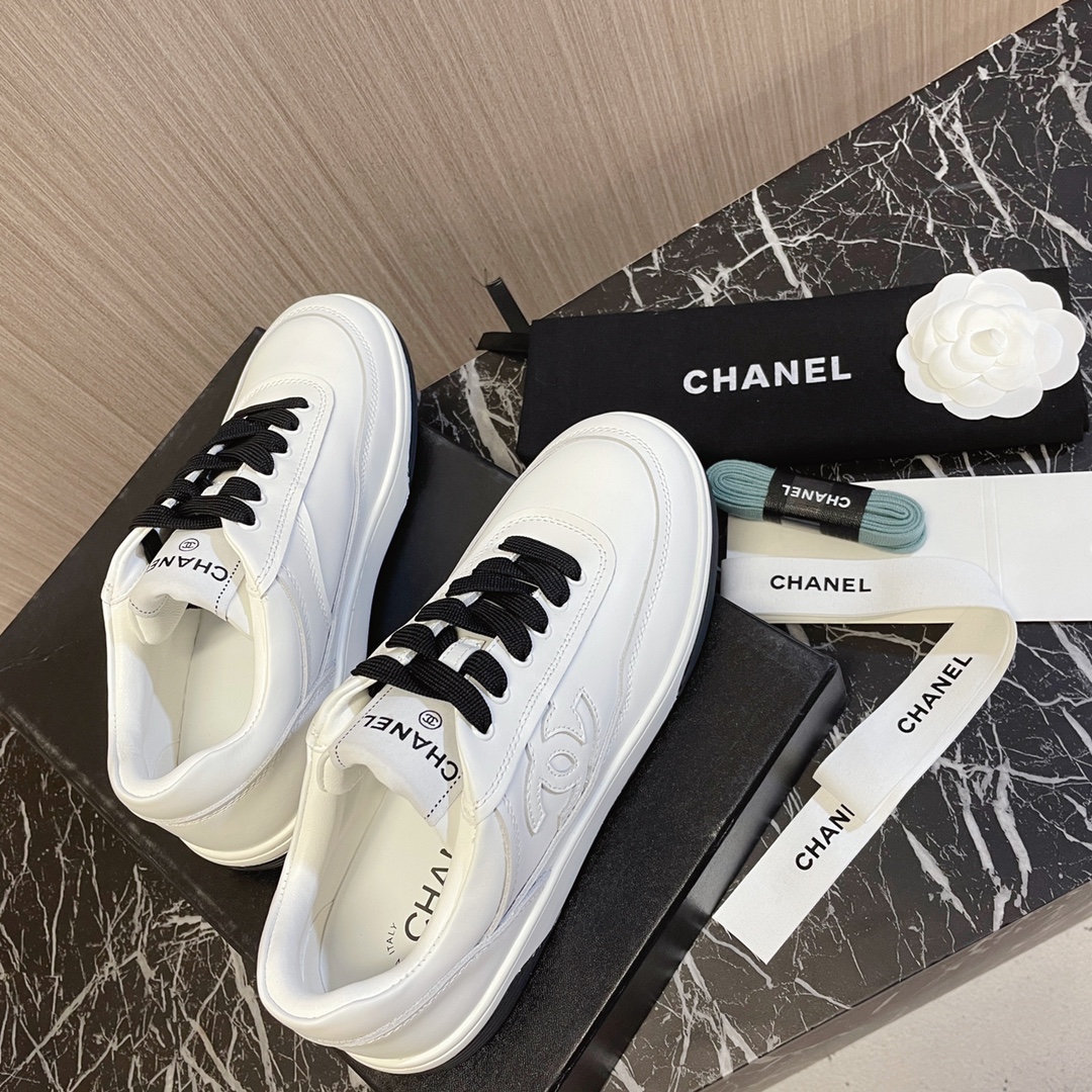 Chanel Haute Couture Classic Luxury Leather Shoe Loafer Shoes 8