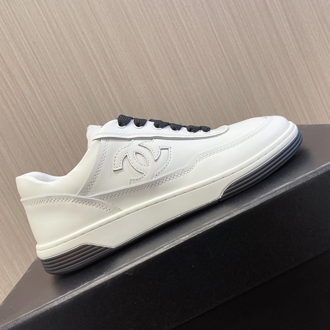 Chanel Haute Couture Classic Luxury Leather Shoe Loafer Shoes 6