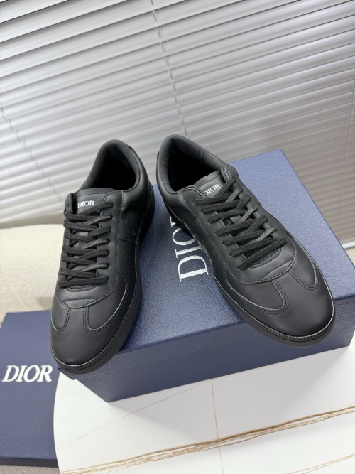 Dior B01 Series Leather Sneakers - Unisex Casual Shoes 1 Dior B01 Series Leather Sneakers - Unisex Casual Shoes