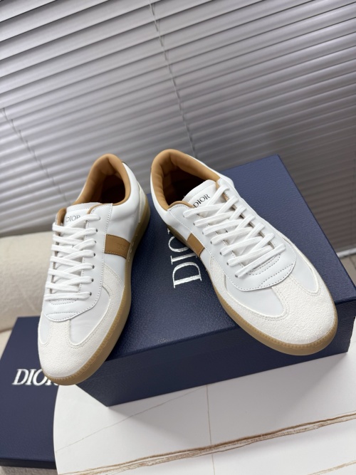 Dior B01 Series White Leather and Suede Sneakers Casual Shoes Unisex 1 Dior B01 Series White Leather and Suede Sneakers Casual Shoes Unisex