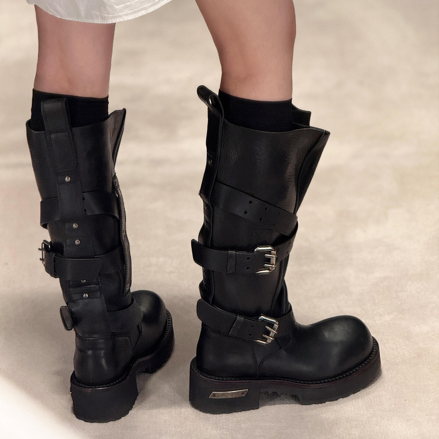NO:693530,On-foot effect, boots, boots19860909上脚效果,靴子,boots,Women's Shoes