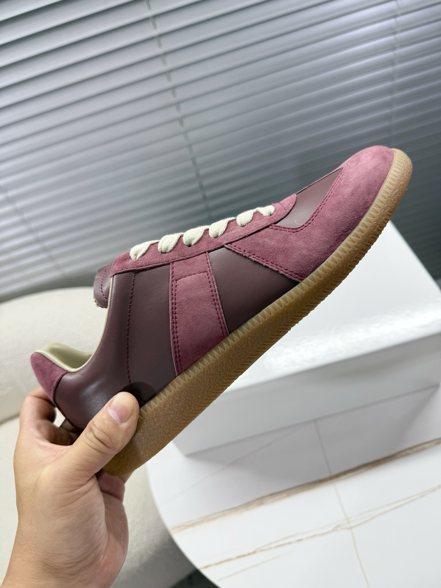 NO:707789,The latest color matching of mm6 moral training shoes..., casual shoes/sports shoes, masion margiela, sneakers19860909mm6德训鞋最新配色……,休闲鞋/运动鞋,masion margiela,sneakers,Women's Shoes