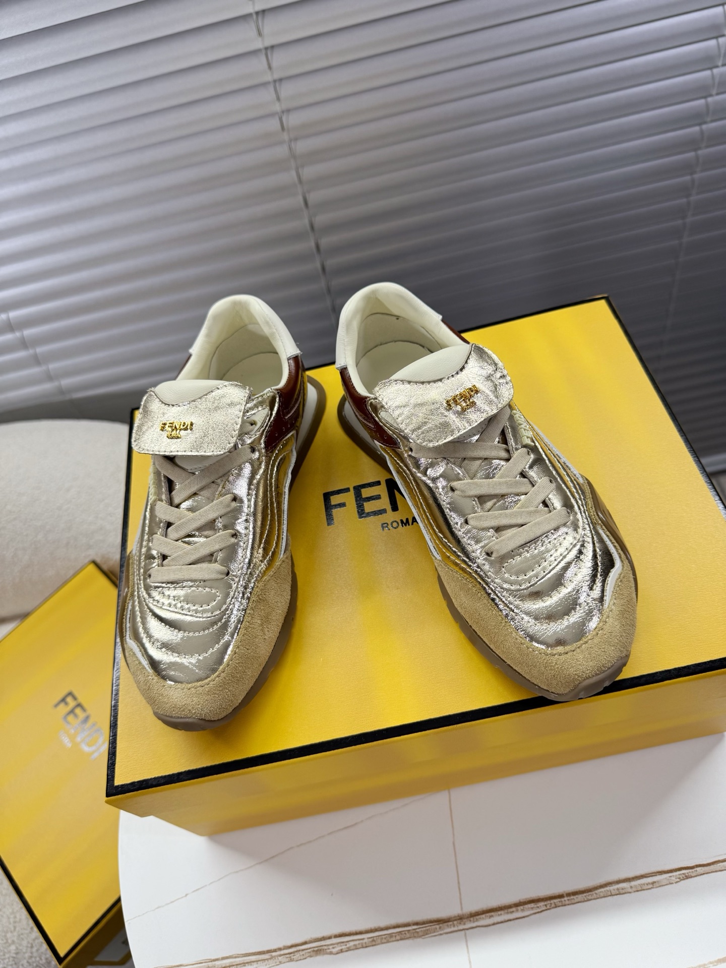 Fendi Style Leather Men's Shoes Lookbook Reference image 1
