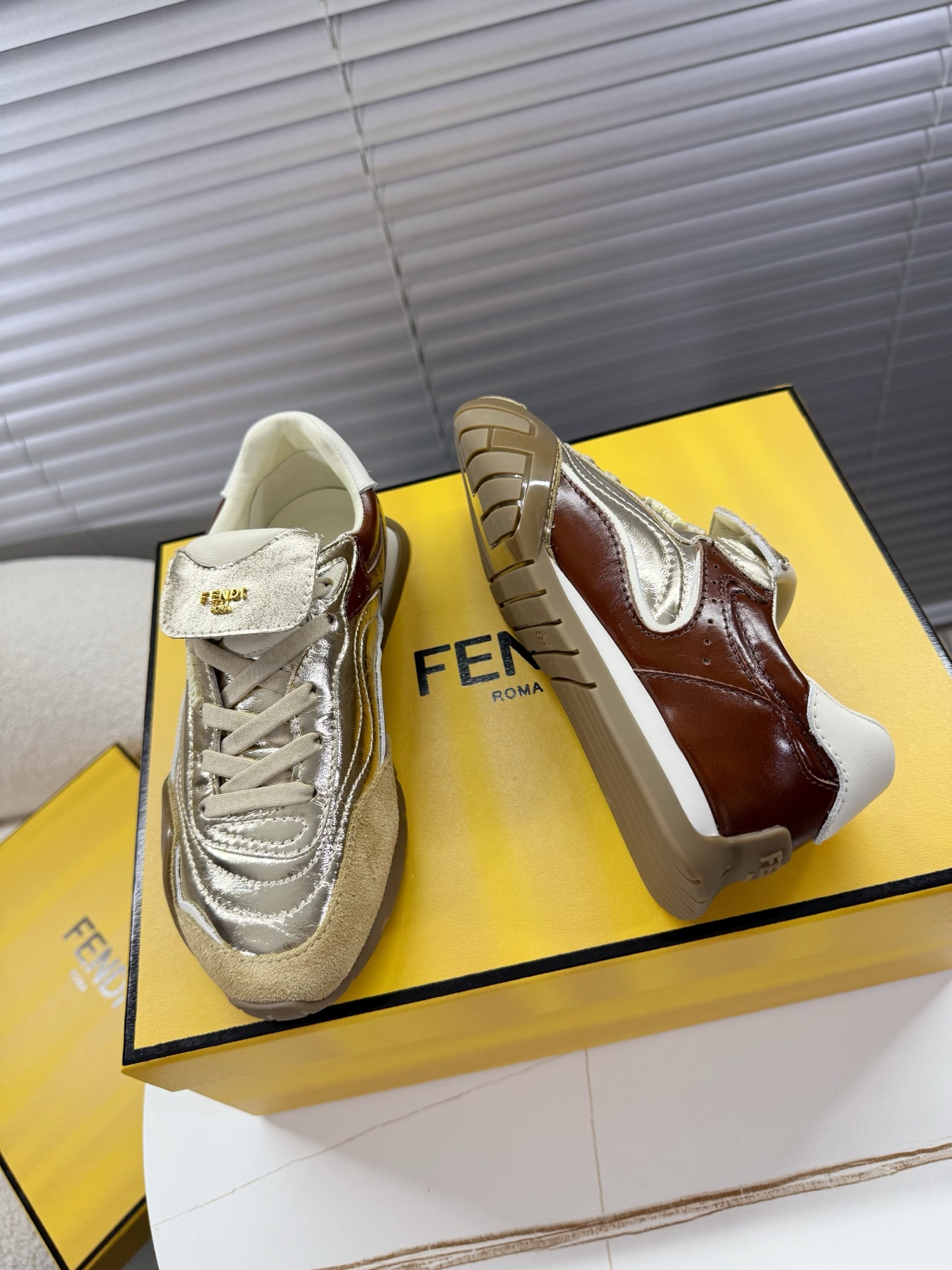 Fendi Style Leather Men's Shoes Lookbook Reference image 2