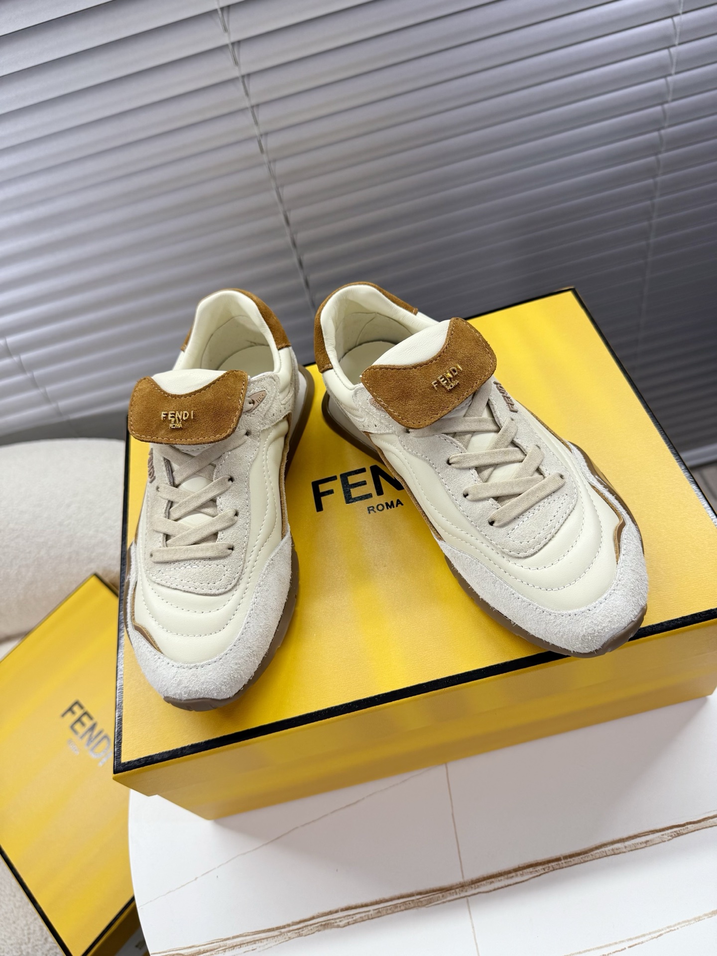 Fendi Style Leather Men's Shoes Lookbook Reference image 1