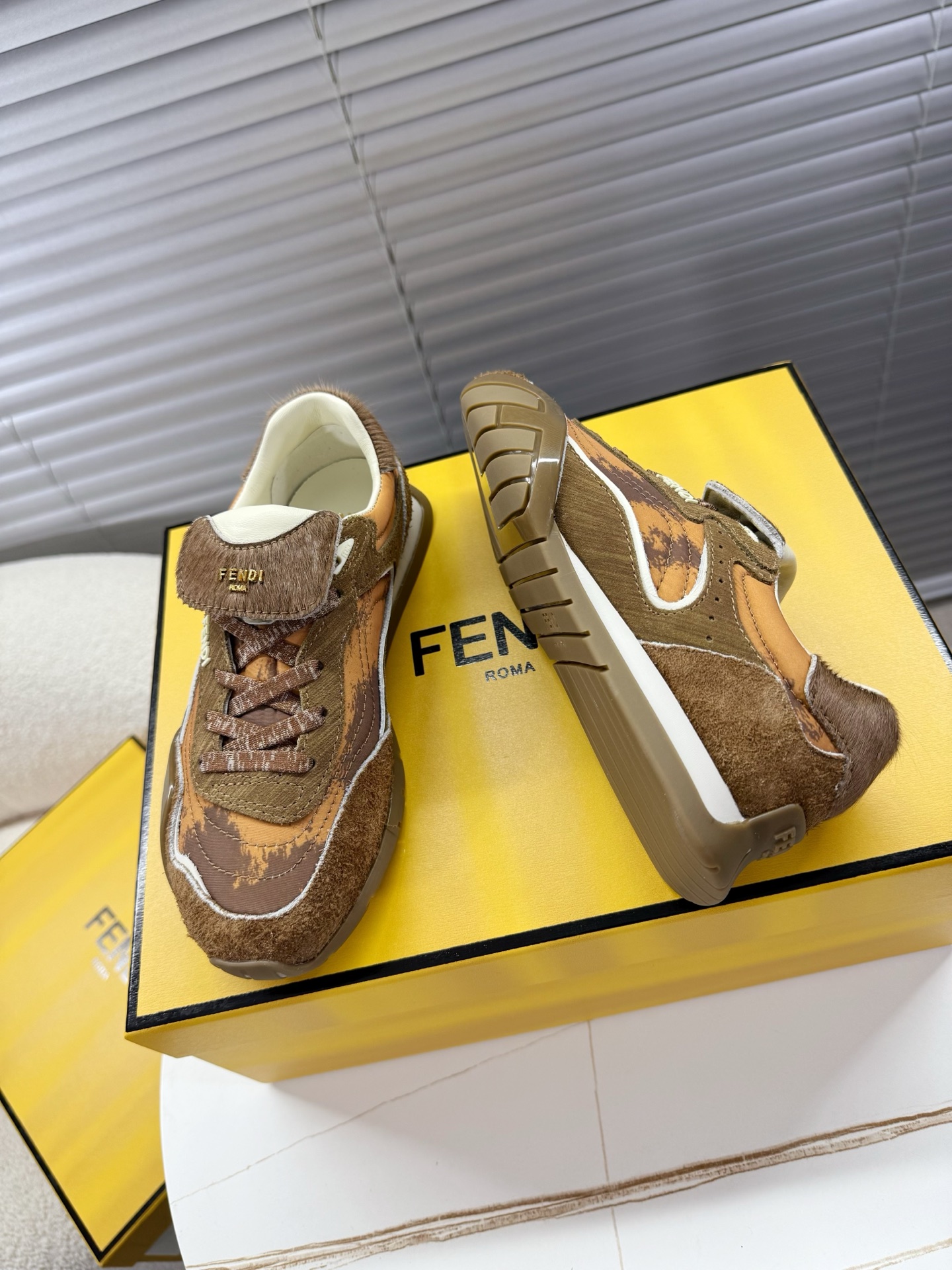 Fendi Style Leather Men's Shoes Lookbook Reference image 2