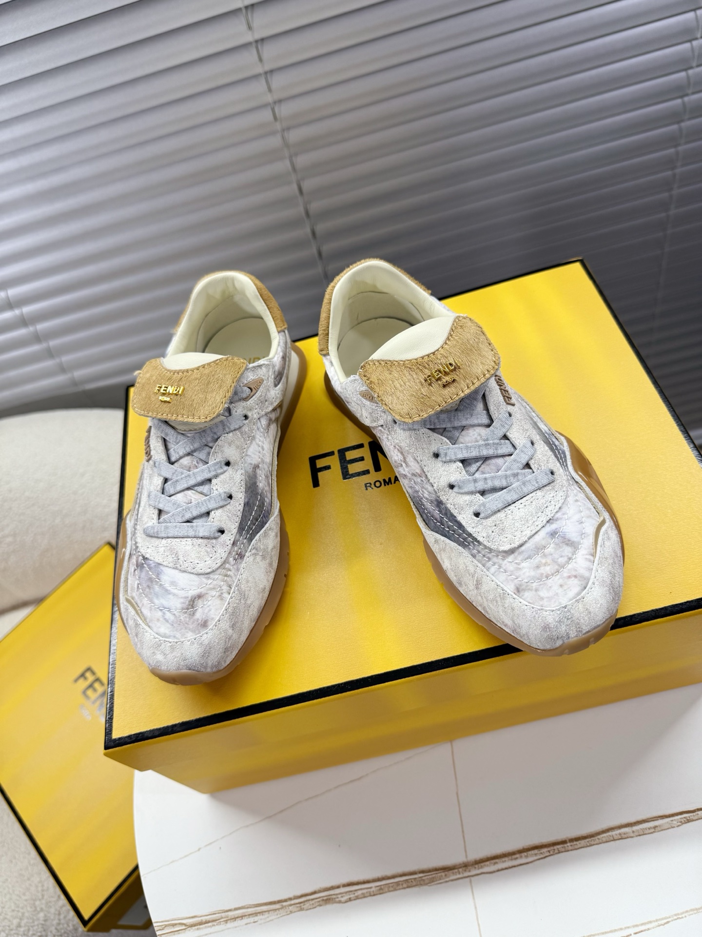 Fendi Style Leather Men's Shoes Lookbook Reference image 1
