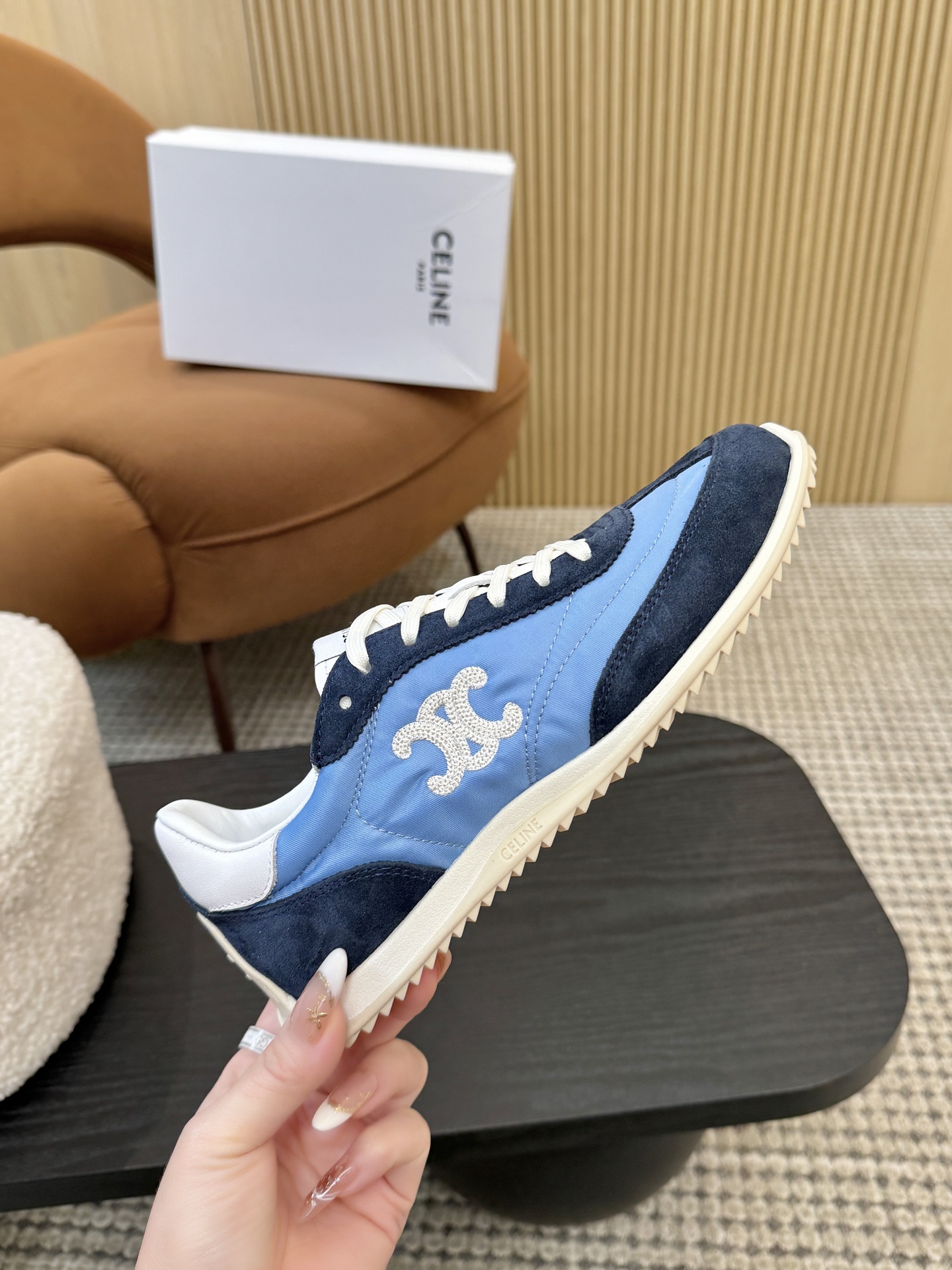 NO:758716,New color matching of Celine moral training shoes~~, casual shoes/sports shoes, celine, sneakers19860909Celine德训鞋新配色~~,休闲鞋/运动鞋,celine,sneakers,Women's Shoes