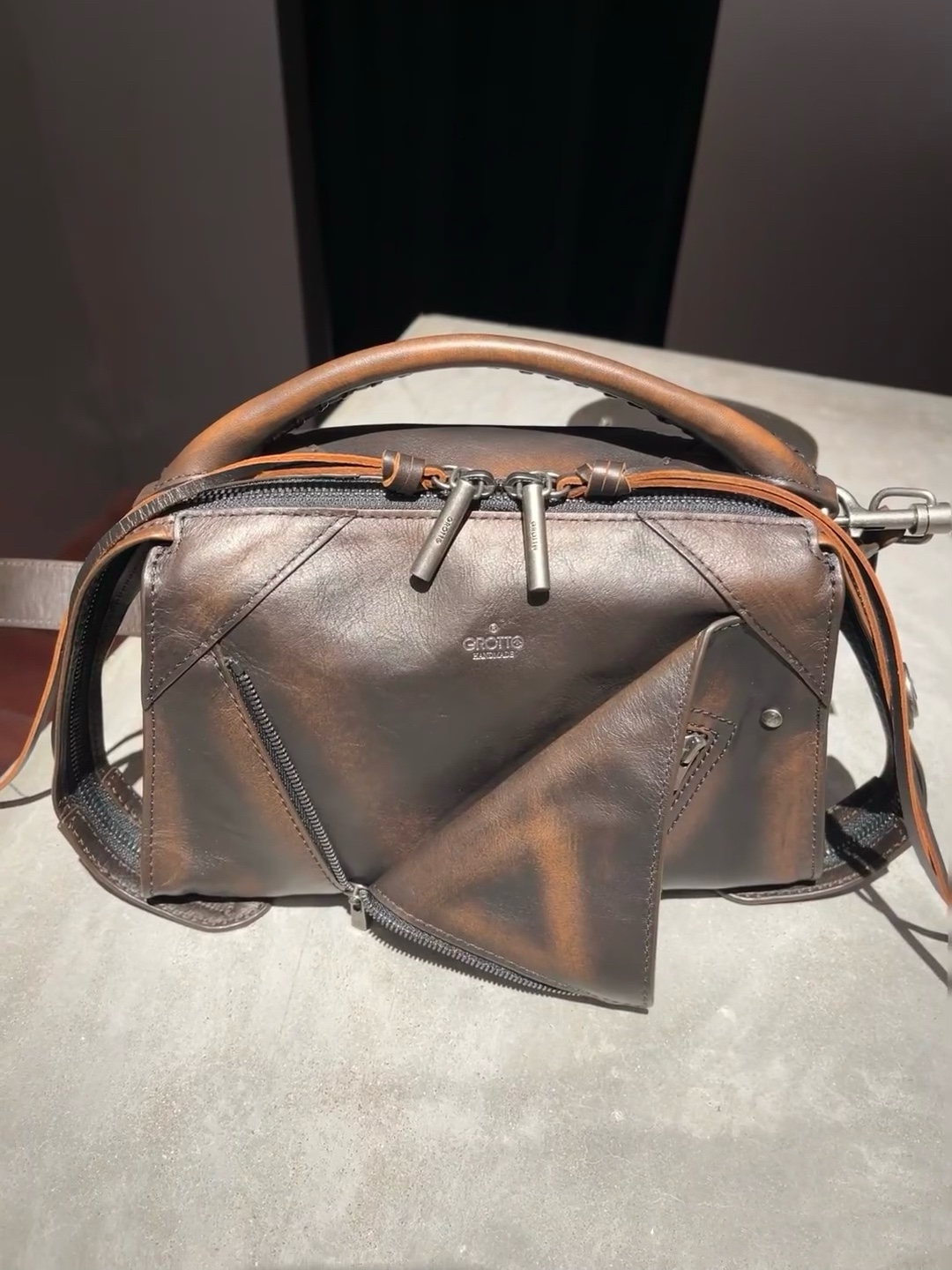布鲁奈罗·库奇内利 Brunello Cucinelli 高定经典皮革女包手袋 #0EAE5875 3