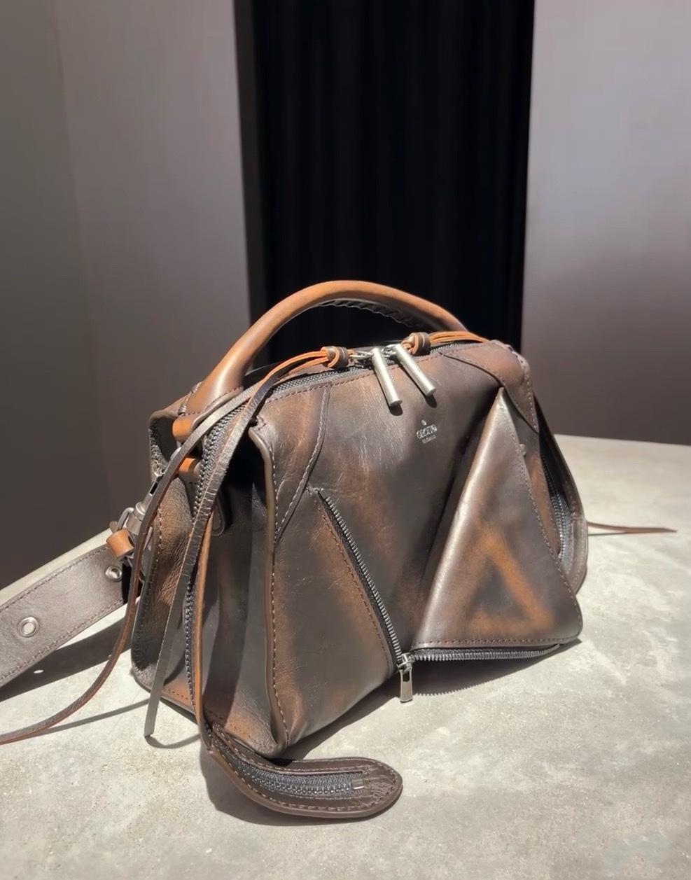 布鲁奈罗·库奇内利 Brunello Cucinelli 高定经典皮革女包手袋 #0EAE5875 2
