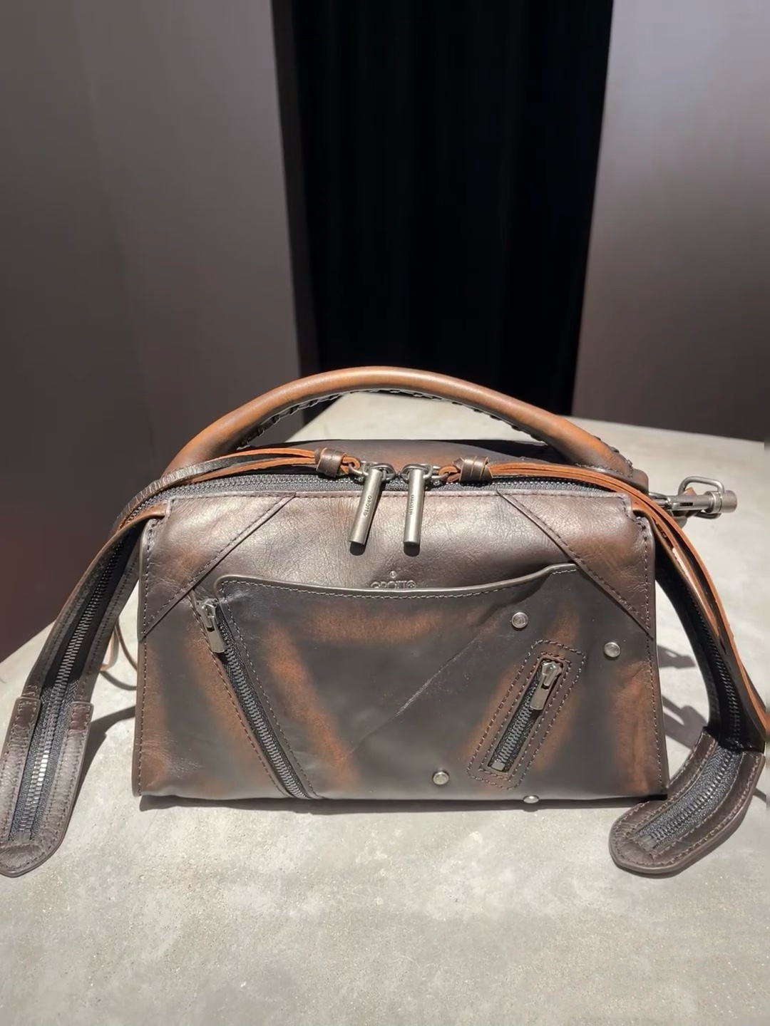 布鲁奈罗·库奇内利 Brunello Cucinelli 高定经典皮革女包手袋 #0EAE5875 4