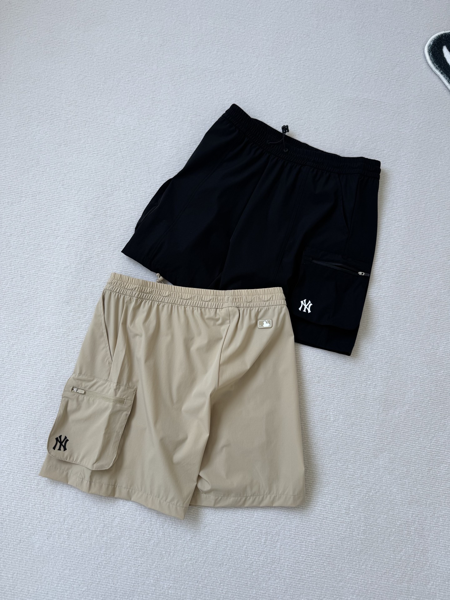 MLB Women's Woven Cargo Shorts - Sun Protection, Cool Comfort, Versatile Style
