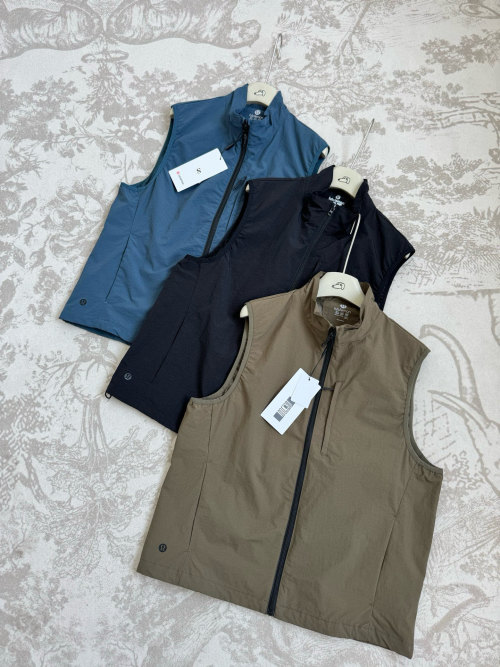 Lululemon Men's Outdoor Athletic Vest - Windproof & Breathable 1 Lululemon Men's Outdoor Athletic Vest - Windproof & Breathable
