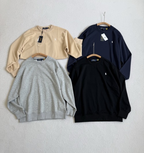 Ralph Lauren Men's Classic Cotton Sweatshirt, Crew Neck Pullover 1 Ralph Lauren Men's Classic Cotton Sweatshirt, Crew Neck Pullover