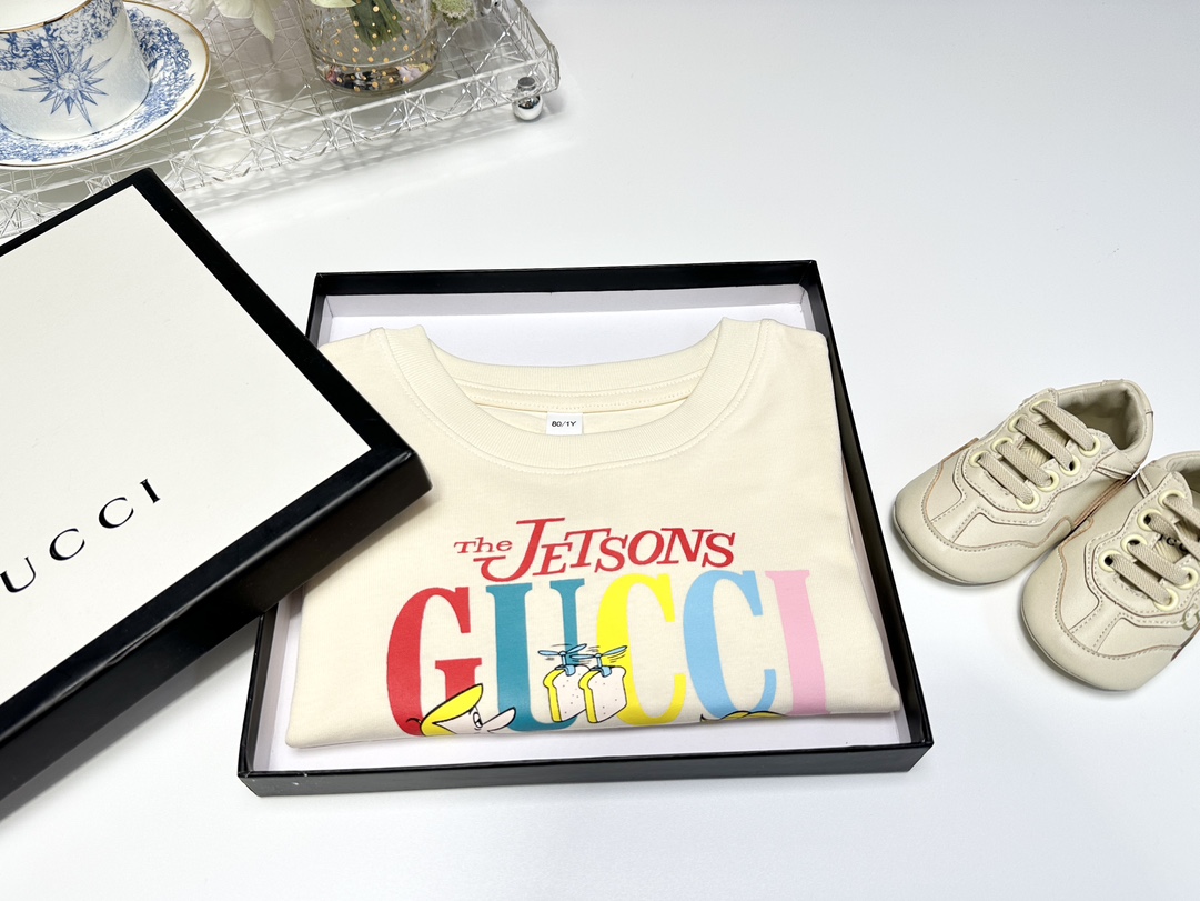 Top 1: 1 replica
 Gucci Abbigliamento T-Shirt Colore albicocca Cotone Collezione Primavera/Estate