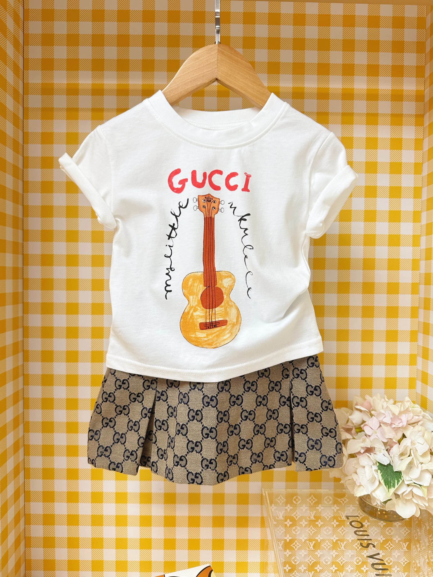 Gucci Kids Skirt - Classic GG Pattern, Sizes 100-150, Stylish Children's Wear 7 i1751438058 5463 3