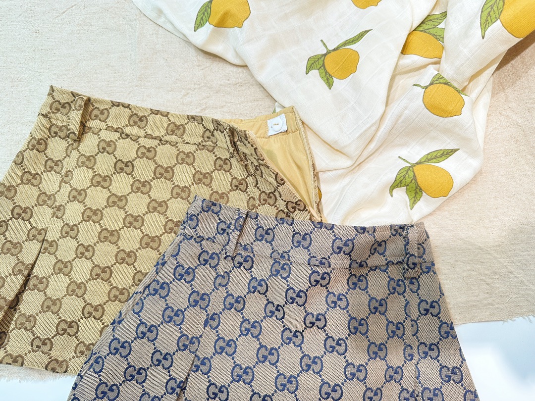 Gucci Kids GG-Patterned Pleated Skirt - Designer Mini Skirt for Girls 7 i1751438273 6890 1