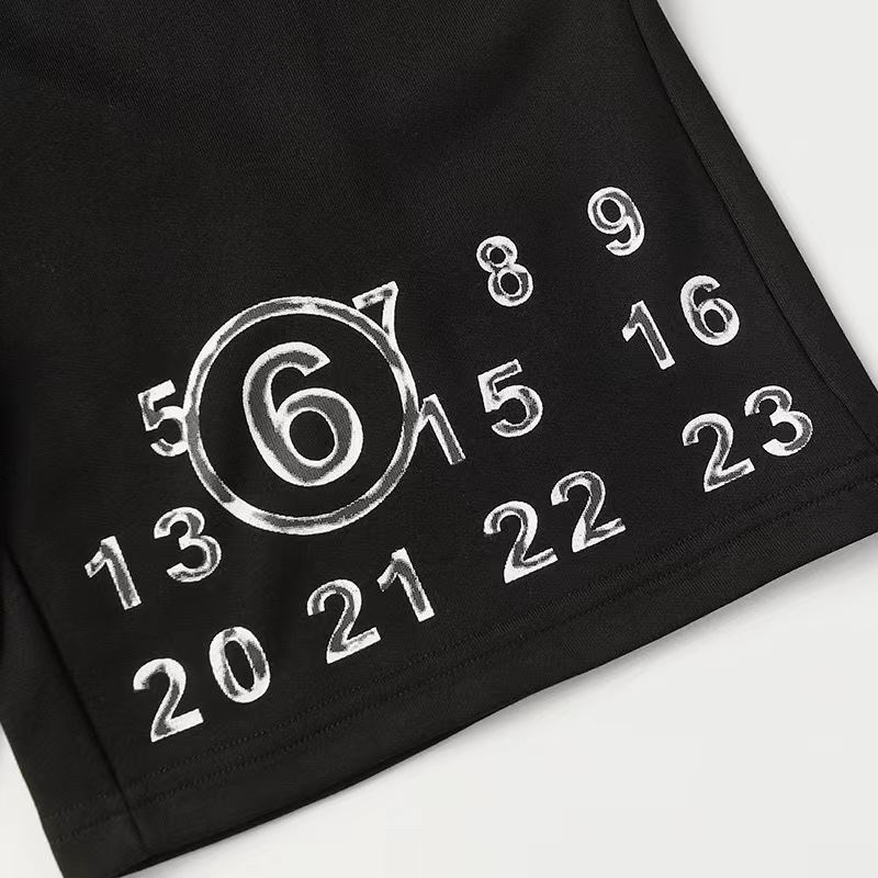 DX 818 Shorts Madison margiela high-quality shorts for the summer Colour: Black, almond SMLXL - 图片 7