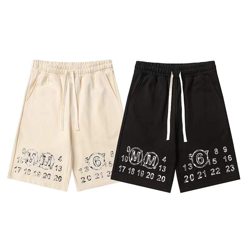 DX 818 Shorts Madison margiela high-quality shorts for the summer Colour: Black, almond SMLXL