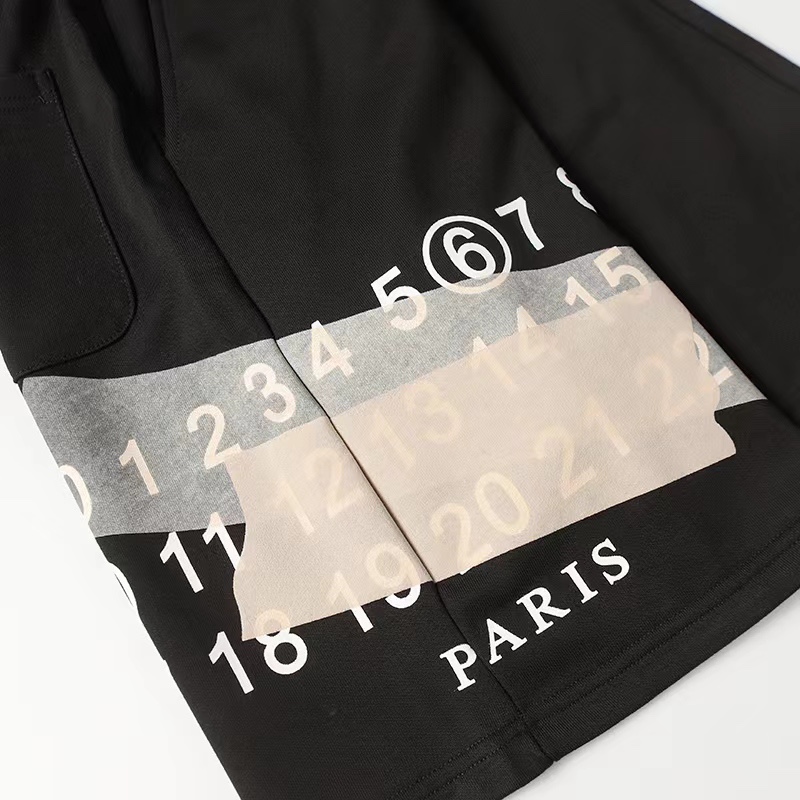 DX 816 Shorts Madison margiela high-quality shorts for the summer Colour: Black, Gray SMLXL - 图片 6