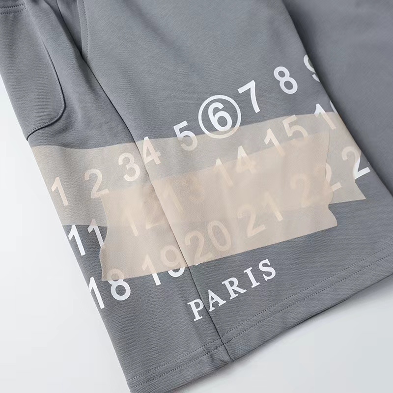 DX 816 Shorts Madison margiela high-quality shorts for the summer Colour: Black, Gray SMLXL - 图片 8