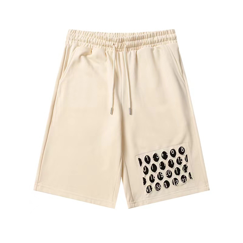 DX 817 Shorts Madison margiela’s new sticker shorts Black, almond. SMLXL - 图片 3