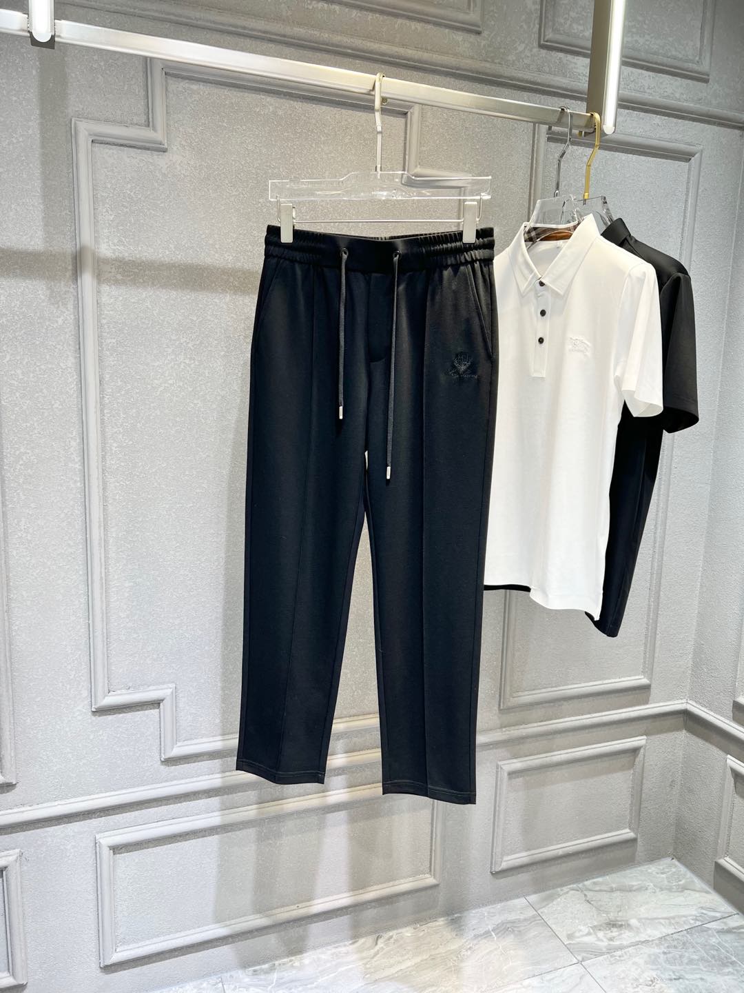NO:115824,New spring and summer style #Tiansi cotton fabric black Size: -,,alexander wang19860909春夏新款 #天丝棉面料 黑色 码数: -,,alexander wang,Men's clothing