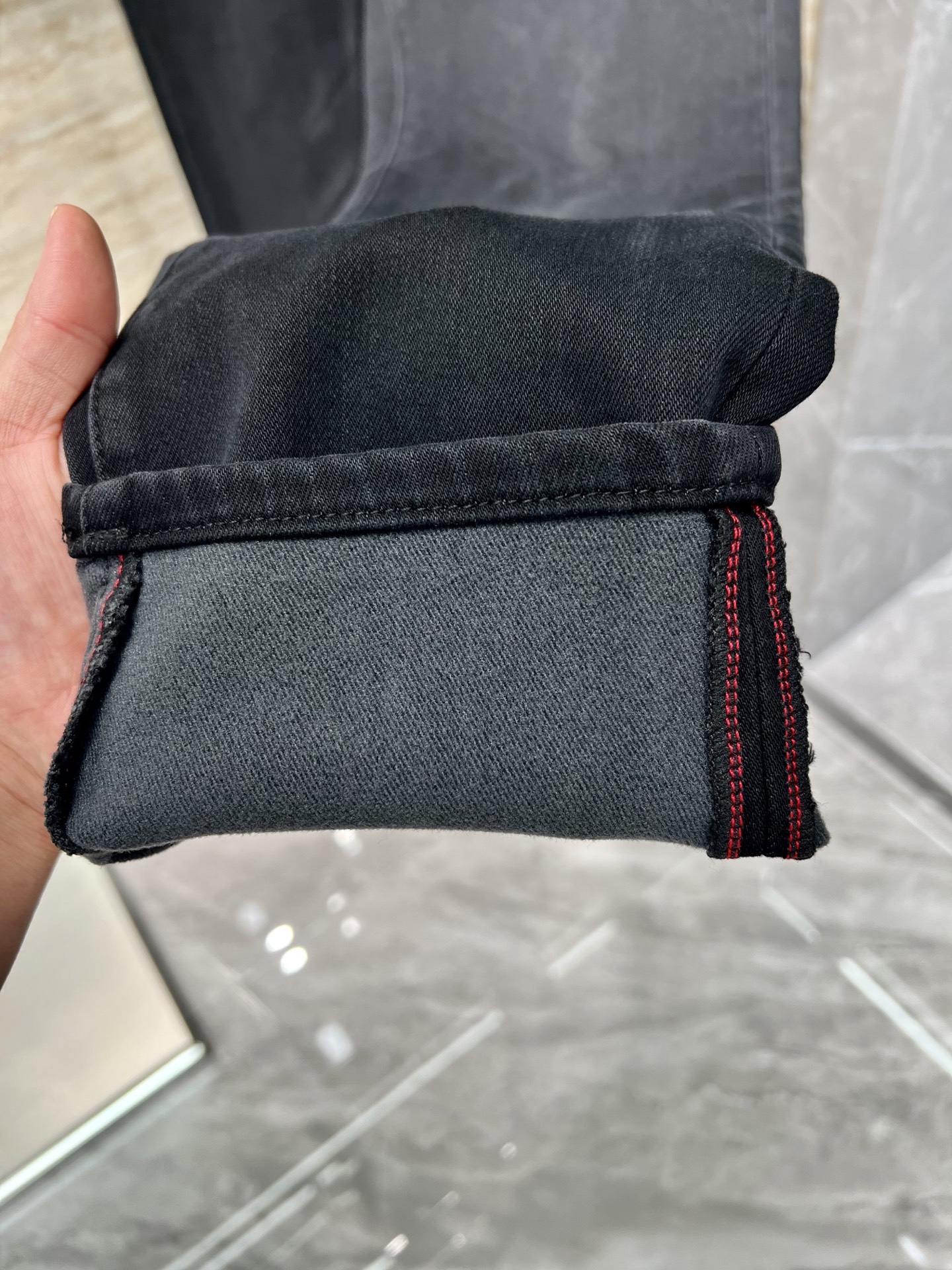 —— FEMGL ——𝟐𝟎𝟐𝟓秋冬上新高订轻奢牛仔 现货供应 灰牛 特殊成份莱赛尔面料 加厚底抓绒𝟏𝟓𝟖